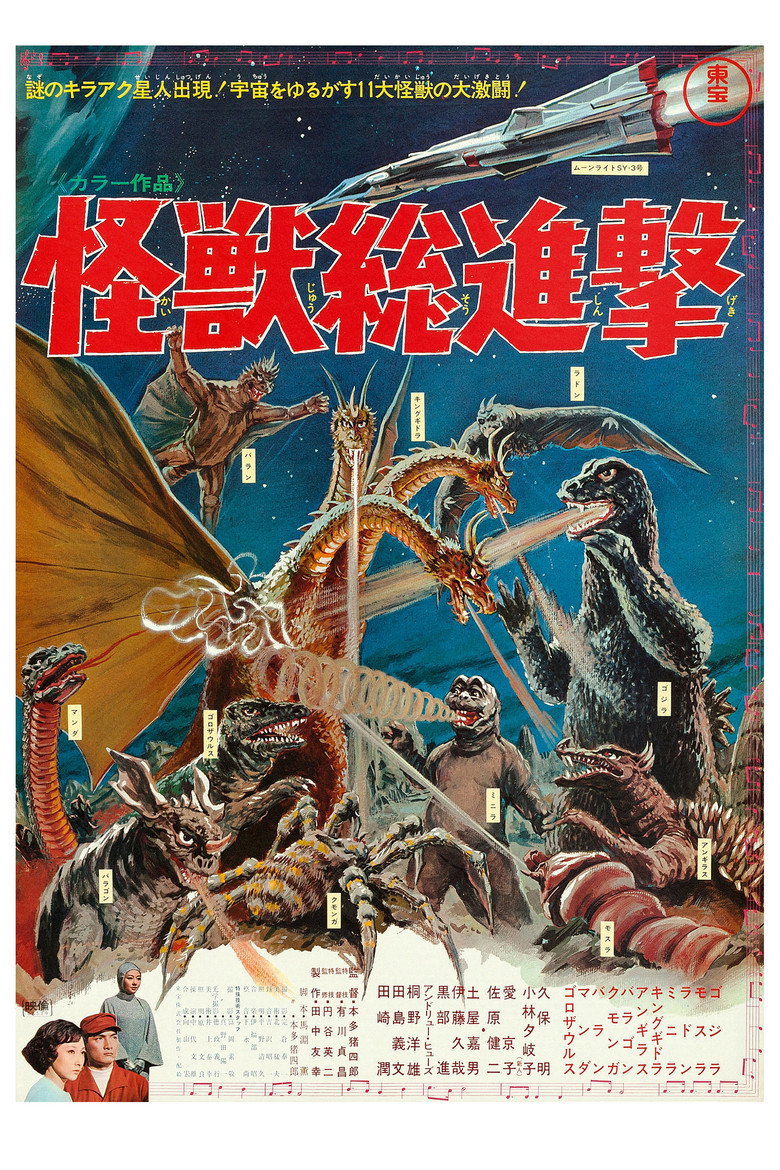Godzilla Destroy All Monsters ก๊อตซิลล่า ตอน ศึกถล่มเกาะสัตว์ประหลาด (1968)
